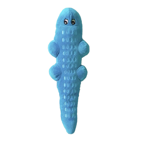 Peluche Croco Bleu 42cm image number null